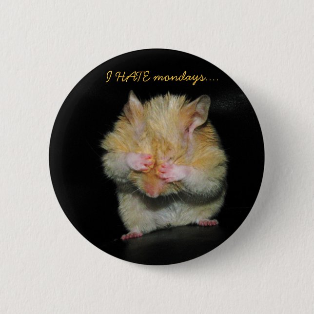 ICH HASSE Montage…. Button (Vorderseite)