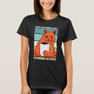 Ich hasse Morgenmenschen und Morgens und Leute spo T-Shirt
