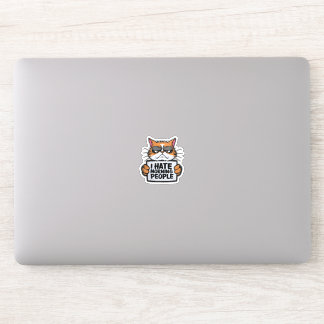 Ich hasse Morning People Aufkleber 2