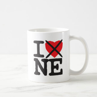 Ich hasse Ne - Nebraska Kaffeetasse