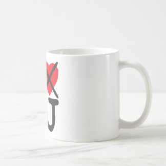 Ich hasse NJ - New-Jersey Kaffeetasse