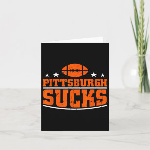 Ich hasse Pittsburgh Design Men Funny Pittsburg Karte