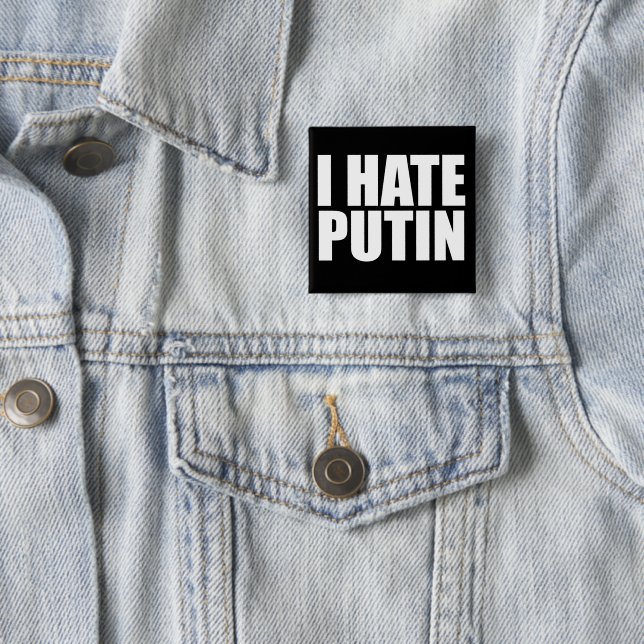 Ich hasse Putin Button (Beispiel)