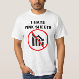 Ich hasse rosa Laken T-Shirt