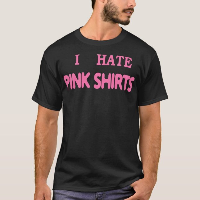 ICH HASSE ROSA SHIRTS (Vorderseite)