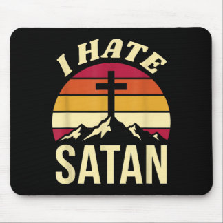 Ich hasse Satan Mousepad