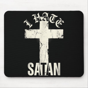 Ich hasse Satan Mousepad