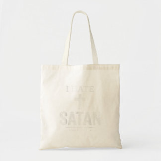 Ich hasse Satan Tragetasche