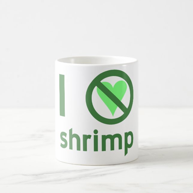 Ich hasse Shrimp Tasse (Mittel)