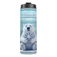 Ich hasse Sommerhitze - Süßer Eisbär im Kühlschran