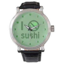 Ich hasse Sushi I Keine Liebe Sushi Armbanduhr