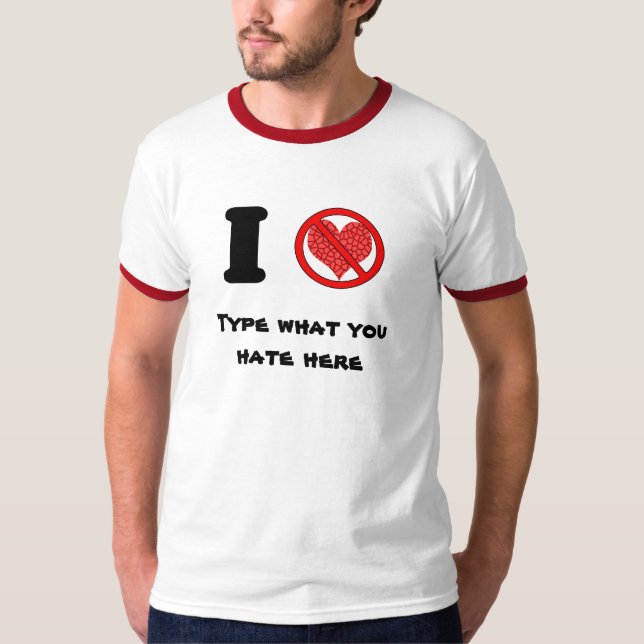 Ich hasse unsicheren T - Shirt (Vorderseite)