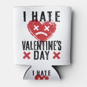 Ich hasse Valentinstag Dosenkühler