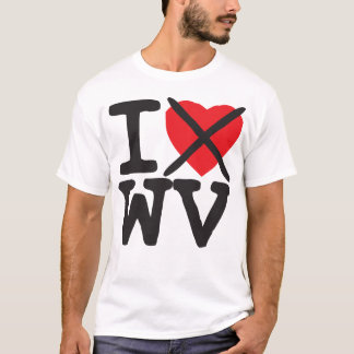 Ich hasse WV - West Virginia T-Shirt