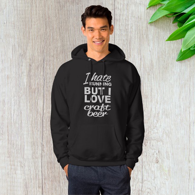 Ich hasste es zu laufen, aber ich Liebe Biermännch Hoodie (Von Creator hochgeladen)