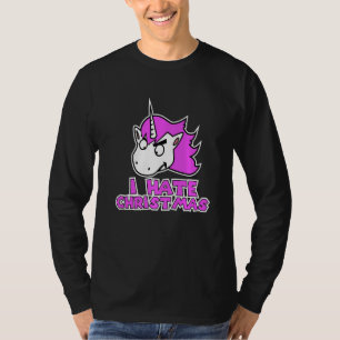 Ich hasste Weihnachten Einhorn Ugly Weihnachten We T-Shirt