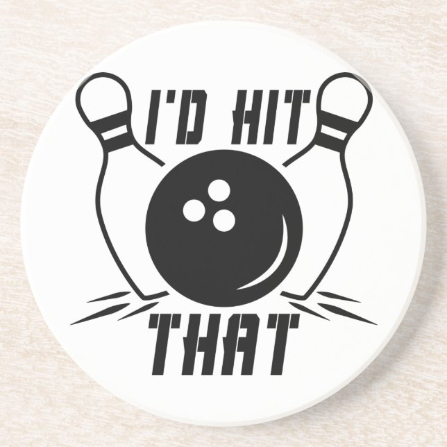 Ich hatte das getroffen getränkeuntersetzer (Vorne)