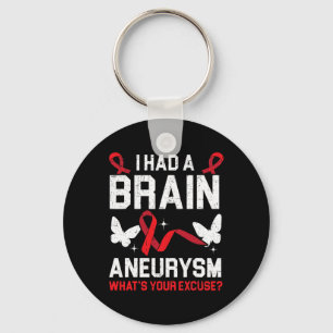 Ich hatte Gehirnaneurysma Medical Condition Aneury Schlüsselanhänger