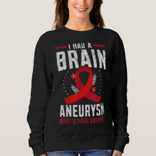 Ich hatte Gehirnaneurysma Medical Condition Aneury Sweatshirt