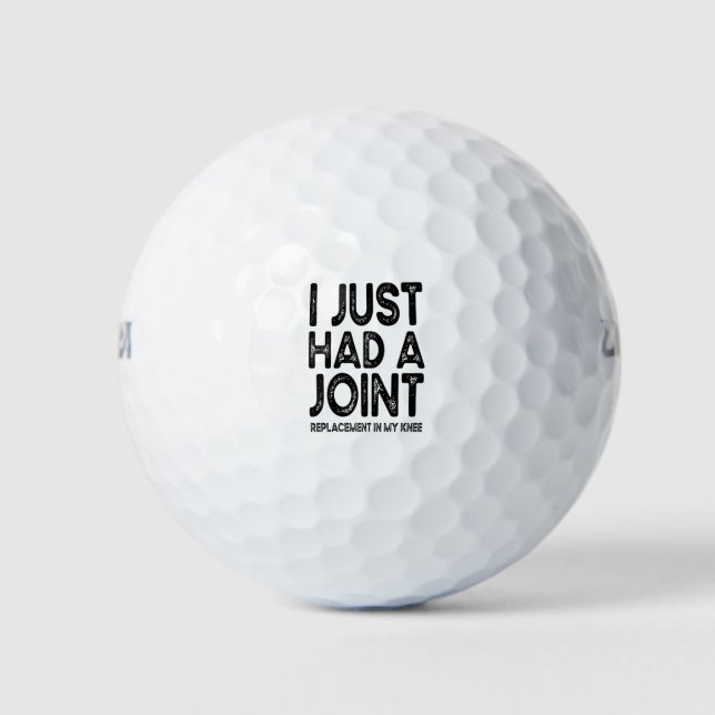 Ich hatte gerade einen gemeinsamen Ersatz in meine Golfball (Vorderseite)