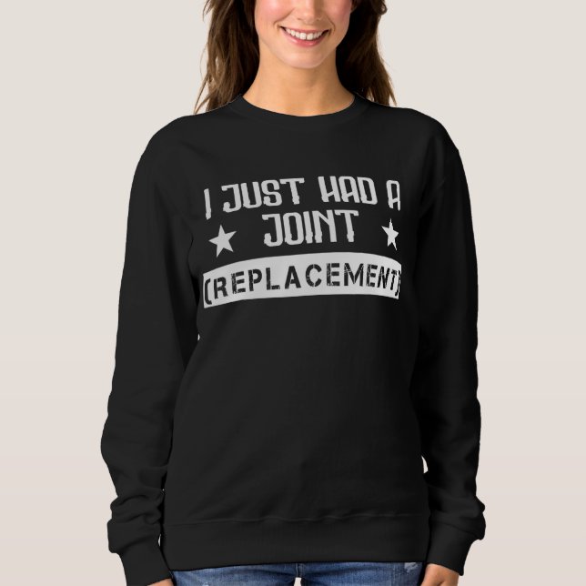 Ich hatte gerade einen gemeinsamen Ersatz-Sarcasm- Sweatshirt (Vorderseite)