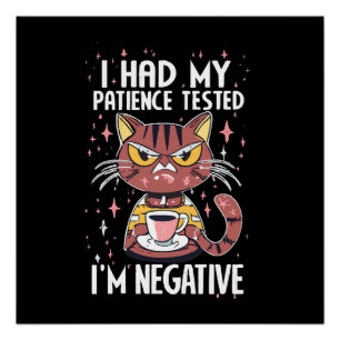 Ich hatte meinen Geduldtest! Poster