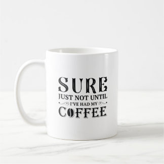 Ich hatte meinen Kaffee Kaffeetasse