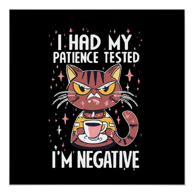 Ich hatte meinen Patient-Test! Poster (Vorderseite)