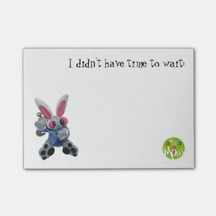Ich hatte nicht Zeit zu warten! Posten-it® merkt Post-it Klebezettel