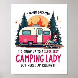 Ich hätte nie davon geträumt, Super Y Camping Lady Poster
