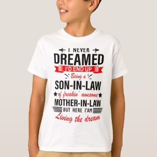 Ich hätte nie geträumt, dass ich ein Sohn im Jura- T-Shirt