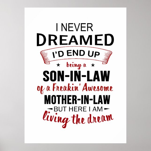 Ich hätte nie geträumt, dass ich ein Sohn im Schwi Poster (Vorne)