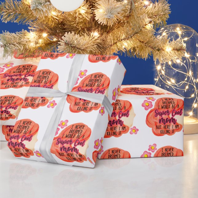 Ich hätte nie geträumt, dass ich eine sehr Coole M Geschenkpapier (Feiertage)