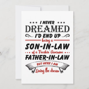 Ich hätte nie geträumt, dass ich letztendlich ein save the date