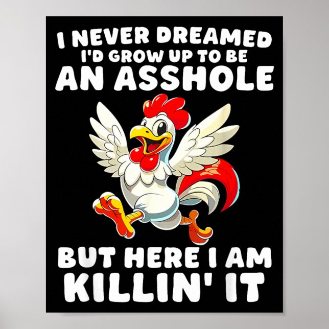 Ich hätte nie geträumt, dass ich mal ein werde, ab poster (Vorne)