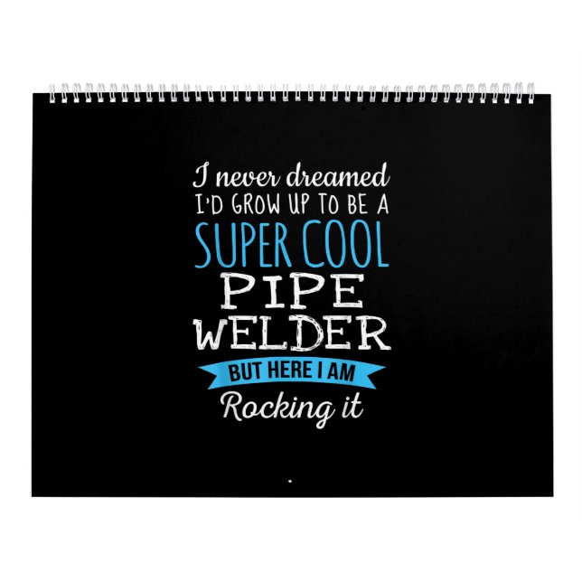 Ich hätte nie geträumt, dass ich Super-Cooler Rohr Kalender (Titelbild)