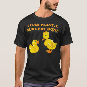 Ich hatte Plastic Operation Kopf schwarzen Lab Wel T-Shirt