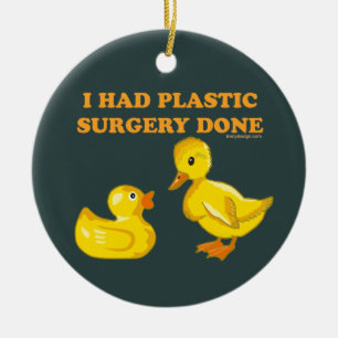Ich hatte PlastikOperations-Enten Keramikornament