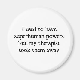 Ich hatte Superkräfte Magnet