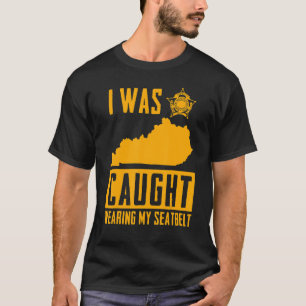 Ich hatte Vintag meinen Sicherheitsgurt getragen T-Shirt