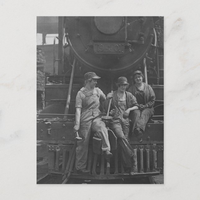 Ich hätte zur Uni gehen sollen - Vintag Postkarte (Vorderseite)