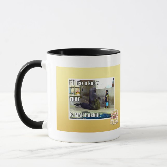 Ich haz u weiß tasse (Links)