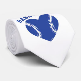 ICH HEART BASEBALL KRAWATTE