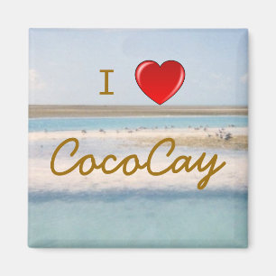 Ich heart CocoCay Magnet