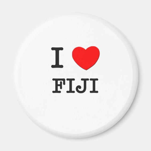 ICH HEART FIJI MAGNET (Vorne)
