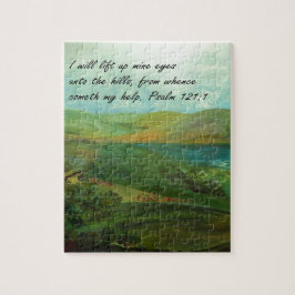 Ich hebe Bergwerk-Augen an Puzzle