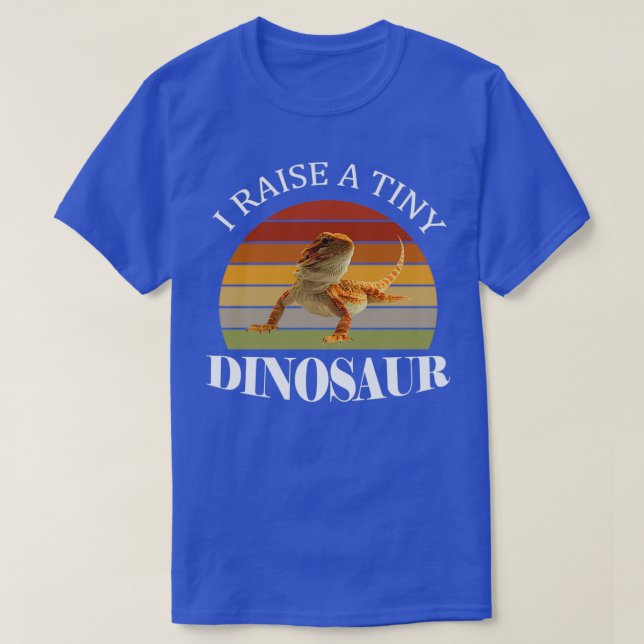 Ich hebe ein winziges Dinosaurier Funny Bartded Dr T-Shirt (Design vorne)