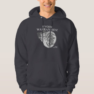ICH HEBE GARANTIEN - Schwarzes/dunkelgrauen Hoodie