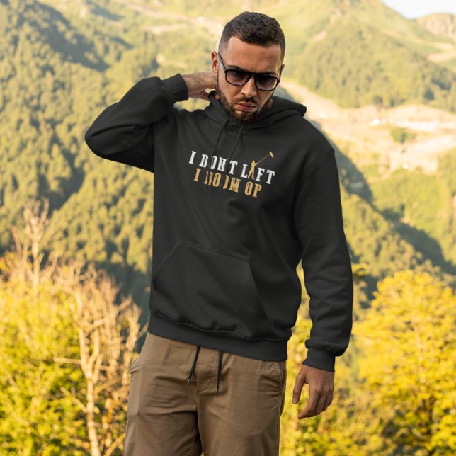 Ich hebe nicht auf, wenn ich boom Op bekomme - Cre Hoodie (Von Creator hochgeladen)