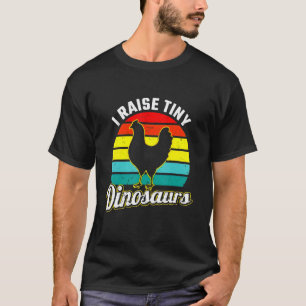 Ich hebe Tiny Dinosaurs Frauen Mädchen Hühnermäuse T-Shirt